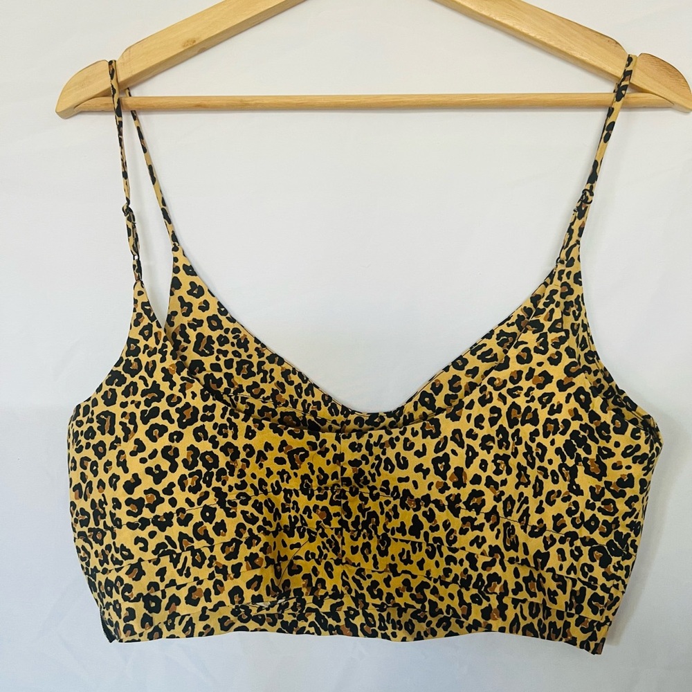 FARM Rio Jaguar Print Crop Top & Skirt Set Matching - Resort Chic - Sz L - NWT - Picture 4 of 8